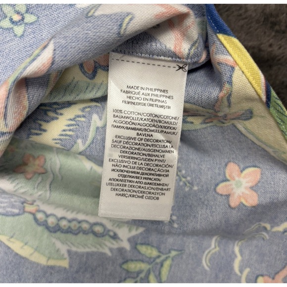 Ralph Lauren Hawaiian Button Down Shirt Men's 2XLT Blue Tropical Surfer Vacation - Picture 7 of 8